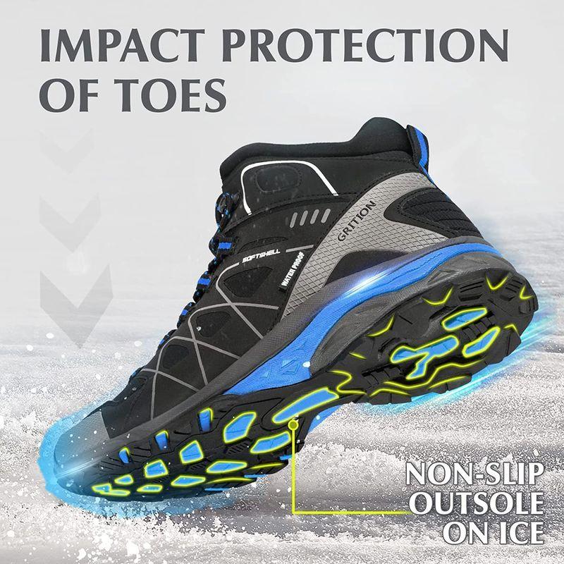 95％以上節約 Grition Mens Hiking Boots Waterproof Outdoor Walking Mid Ankle  calculadora-digital.com.br