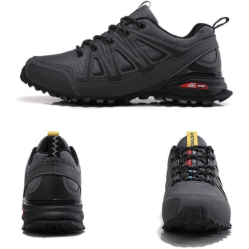 AX BOXING Men#039;s Trail Running Shoes Anti-Skid Hiking Shoes Breathable