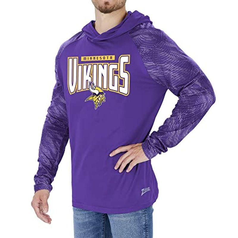 Officially Licensed Zubaz Men#039;s 買い物 NFL Team Viper Color Tonal Hoodie 62％以上節約 With