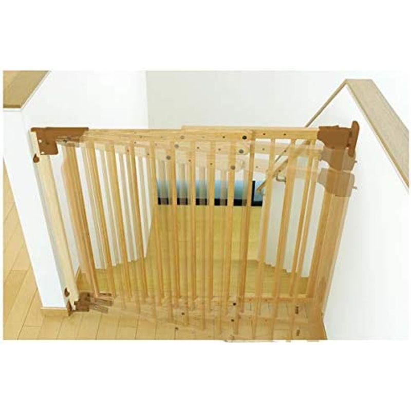 Richell（リッチェル）階段上でも使える木のバリアフリーゲート ベビーゲート 階段の上でも使える木のバリアフリーゲート | リッチェル公式ウェブ