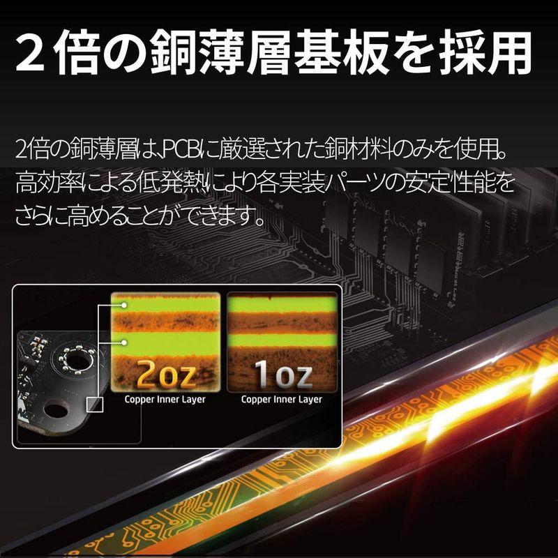 ASRock マザーボード X570 Phantom Gaming 4 AMD Ryzen 5000 シリーズ