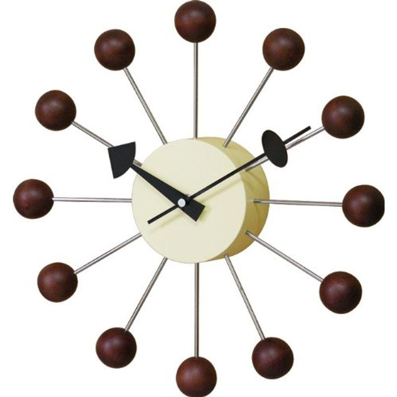 NELSON BALL CLOCK ジョージ・ネルソン ボールクロック GN397WB ウォルナット 51920054 
