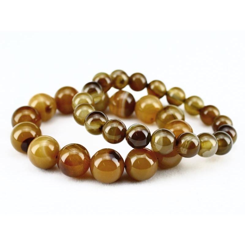 14kgf アゲートのブレスレット◝✩ アゲート 笑口ブレスレット ドゥルージー 開運 龍穴 14mm メール便可