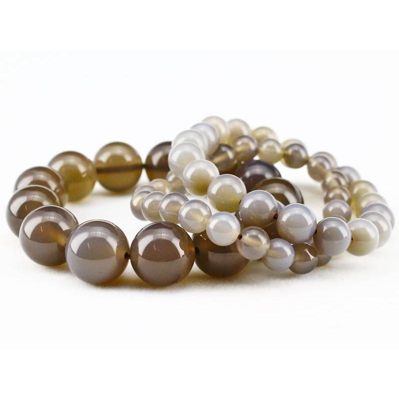 クローバーブレスレット　カルセドニー クローバーブレスレット カルセドニー ヴィンテージ