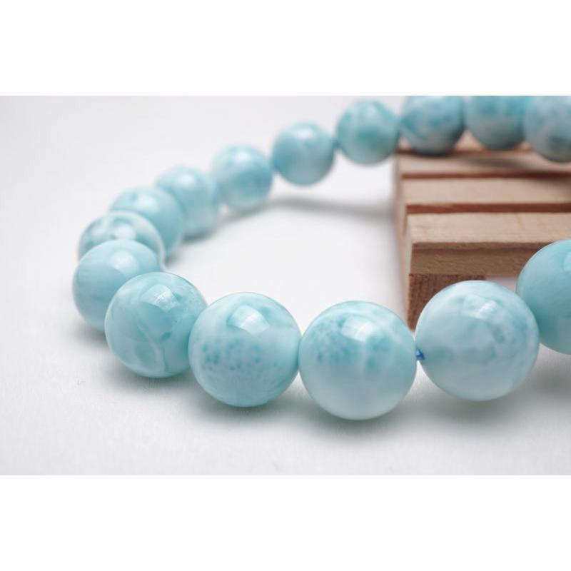 ラリマー ブレスレット ラリマール ヒーリング効果 11mm 一点物 111