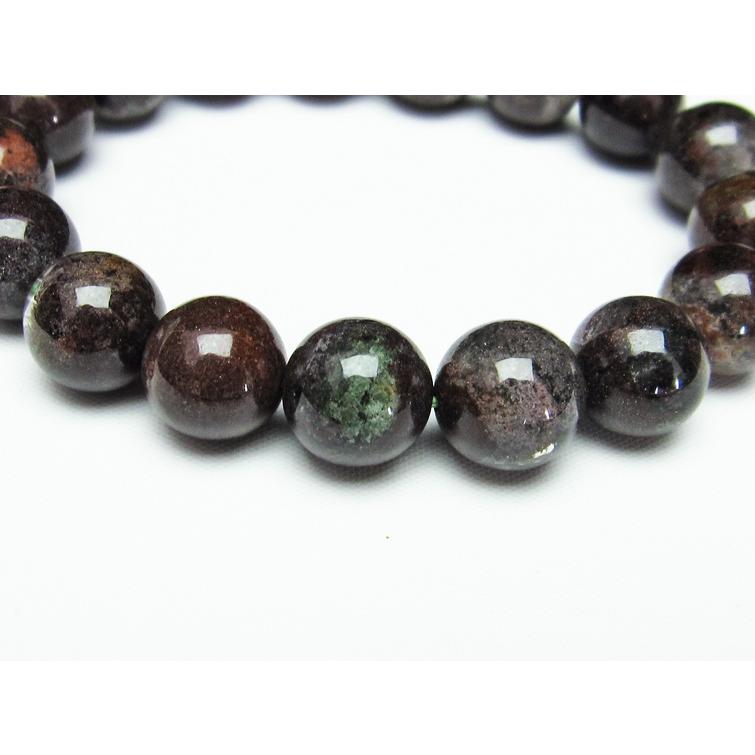 ガーデンクォーツ ブレスレット 13mm 一点物 111-12158 : 天然石