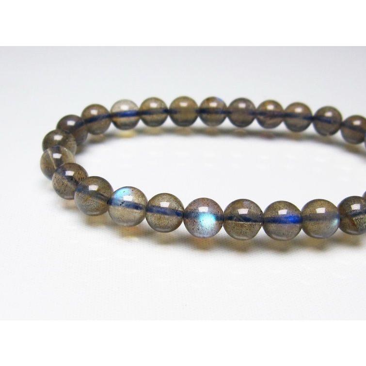 ラブラドライト ブレスレット 7mm 一点物 メール便送料無料 [M便 1/10