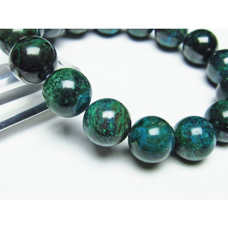 フェニックスストーン （クリソコラ） ブレスレット 13mm 一点物 111