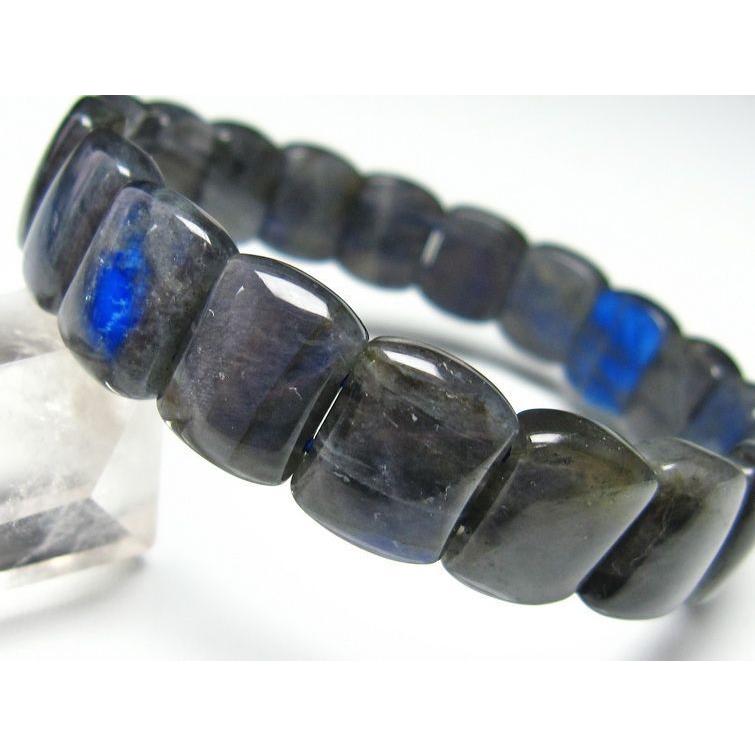 B043.ラブラドライト バングル ラブラドライトバングル|天然石