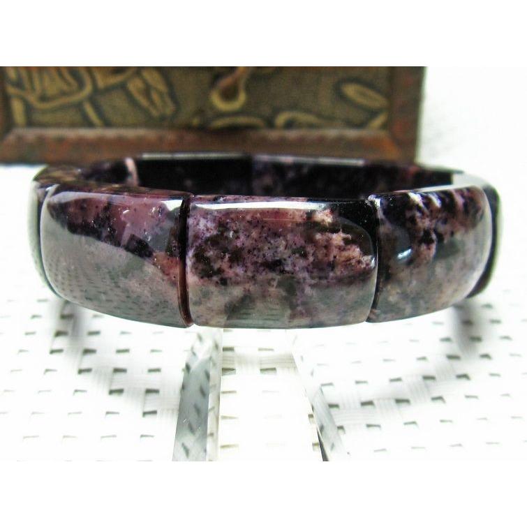 スギライト バングル 送料無料 一点物 111-1559 : 天然石