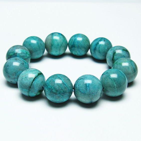 フェニックスストーン （クリソコラ） ブレスレット 18mm 送料