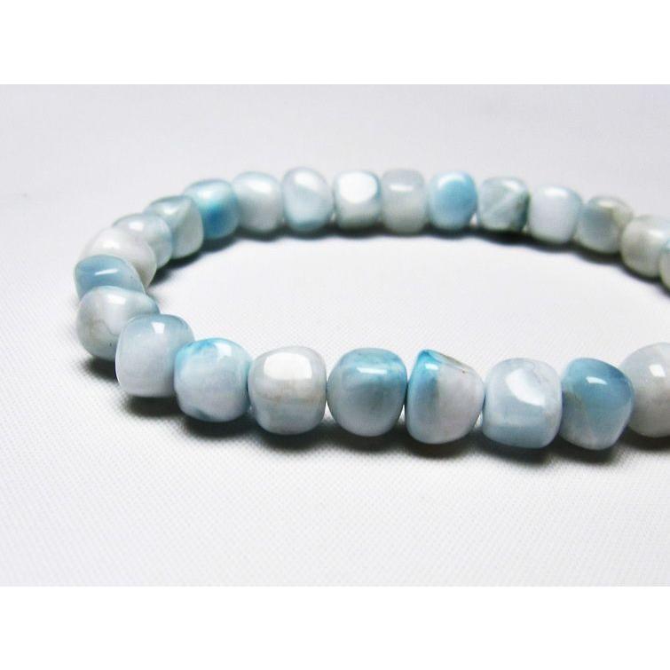 ラリマー ブレスレット 一点物 メール便送料無料 [M便 1/10] 111-21068