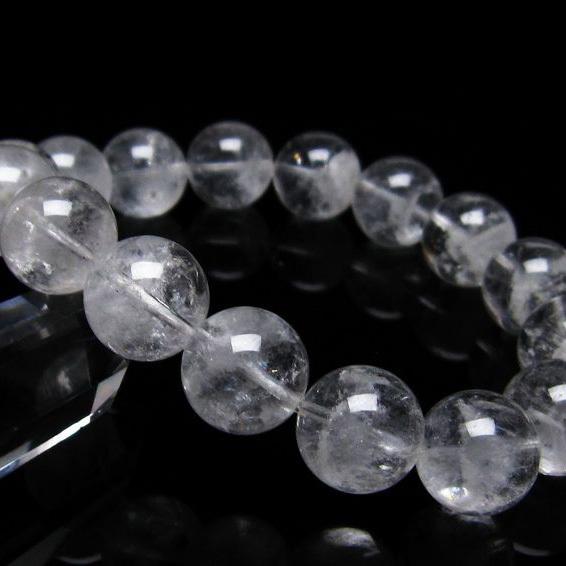 ファーデンクォーツ 水晶 ブレスレット 13mm 送料無料 一点物 111-22596