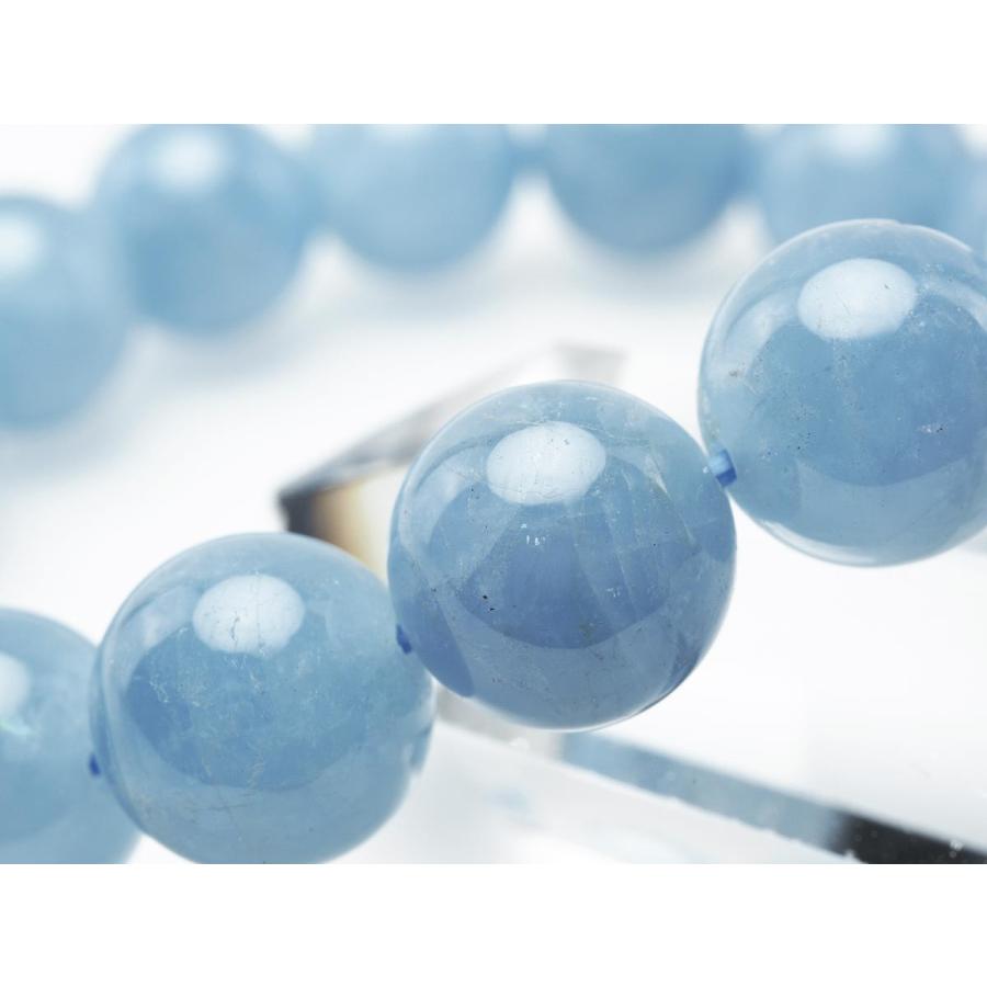アクアマリン ブレスレット Aquamarine 12mm 一点物 111-2513 : 天然石