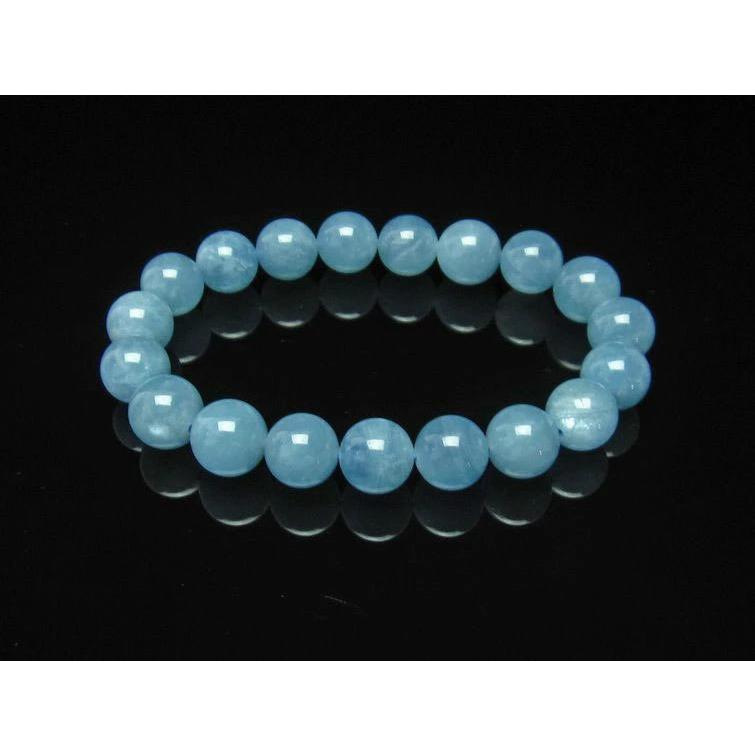 アクアマリン ブレスレット Aquamarine 11mm 一点物 111-2542-