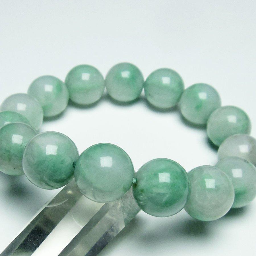 エメラルド ブレスレット 14mm Emerald Bracelet 緑玉 翠玉 送料無料 