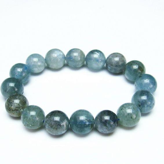 アクアマリン ブレスレット 14mm 一点物 メール便送料無料 [M便 1/10