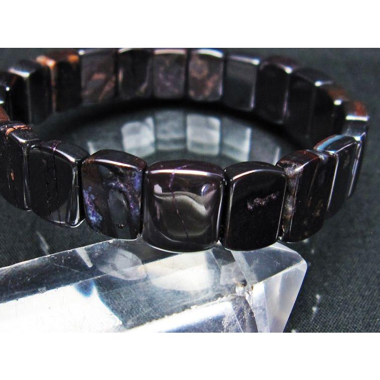 スギライト バングル ブラックスギライト 一点物 メール便送料無料 [M