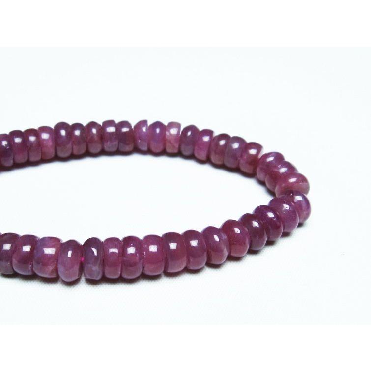 ルビー ブレスレット 8mm 一点物 送料無料 111-28767_3