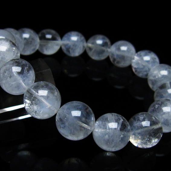 エンジェルラダークォーツ ブレスレット 13mm 一点物 送料無料 111