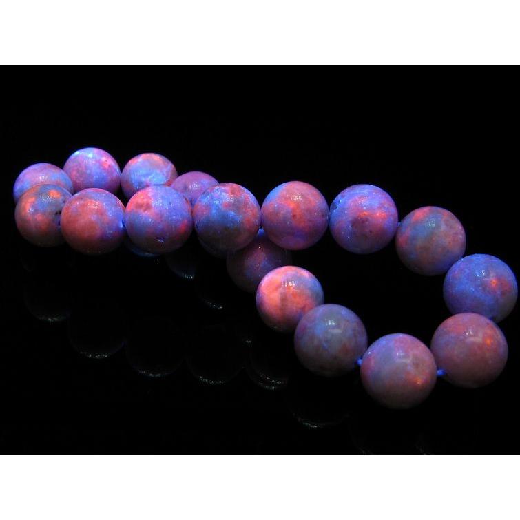 ハックマナイト ブレスレット 12mm 一点物 送料無料 111-33357