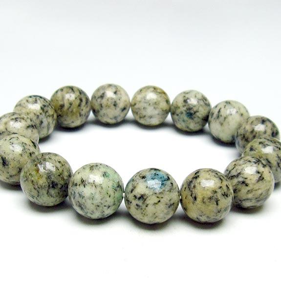 K2アズライトストーンブレスレット K2ストーン ブレスレット 15mm アズライトイングラナイト ブレス K2