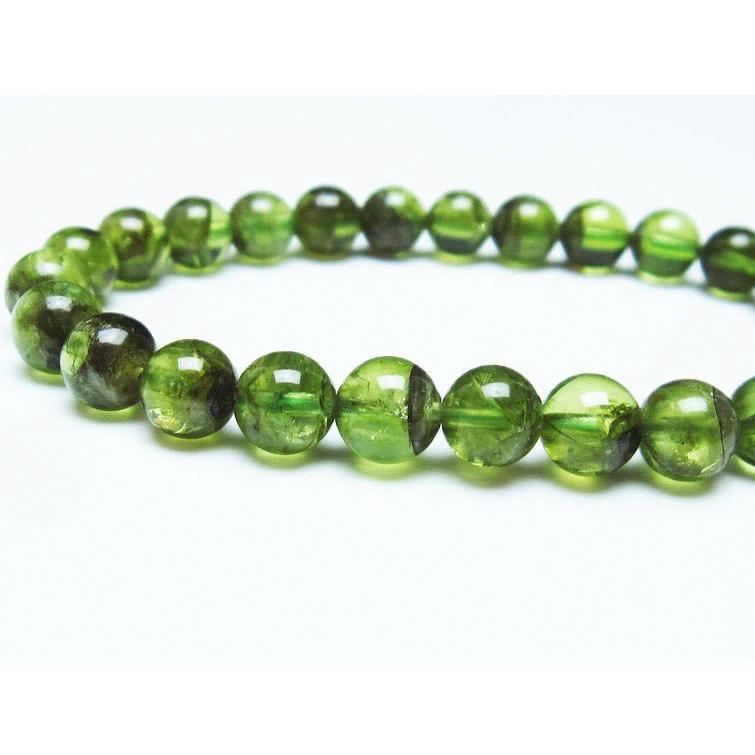 ペリドット ブレスレット 6mm peridot bracelet カンラン石 ブレス