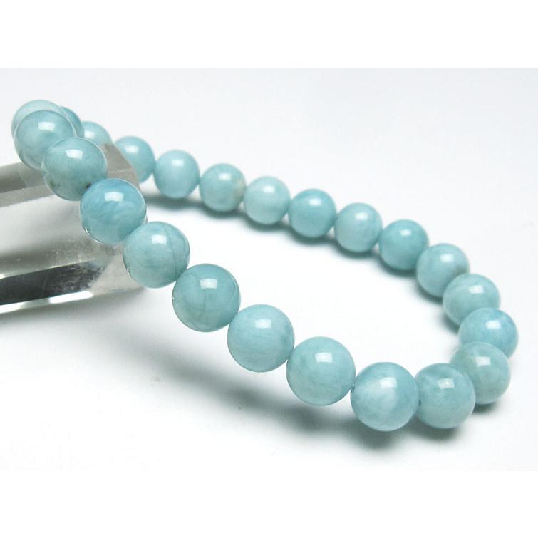 大人気！ラリマー ブレスレット 約8mm 鑑定書付 大人気！ラリマー ブレスレット 約8mm 鑑定書付