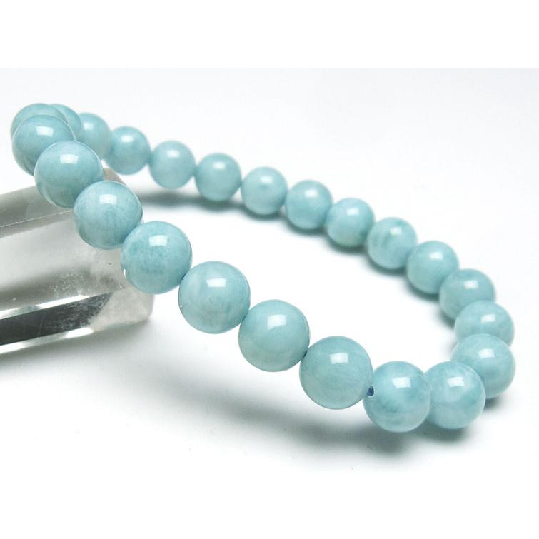 ラリマー ブレスレット 8mm 一点物 [送料無料] 111-38305 : 天然石 