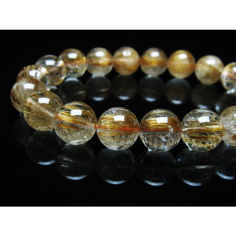 キャッツアイ ルチルクォーツ ブレスレット 11mm 一点物 [送料無料] 111-38593_3
