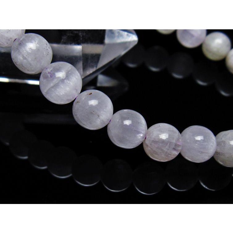 クンツァイト ブレスレット 8mm 一点物 メール便送料無料 111-40623 