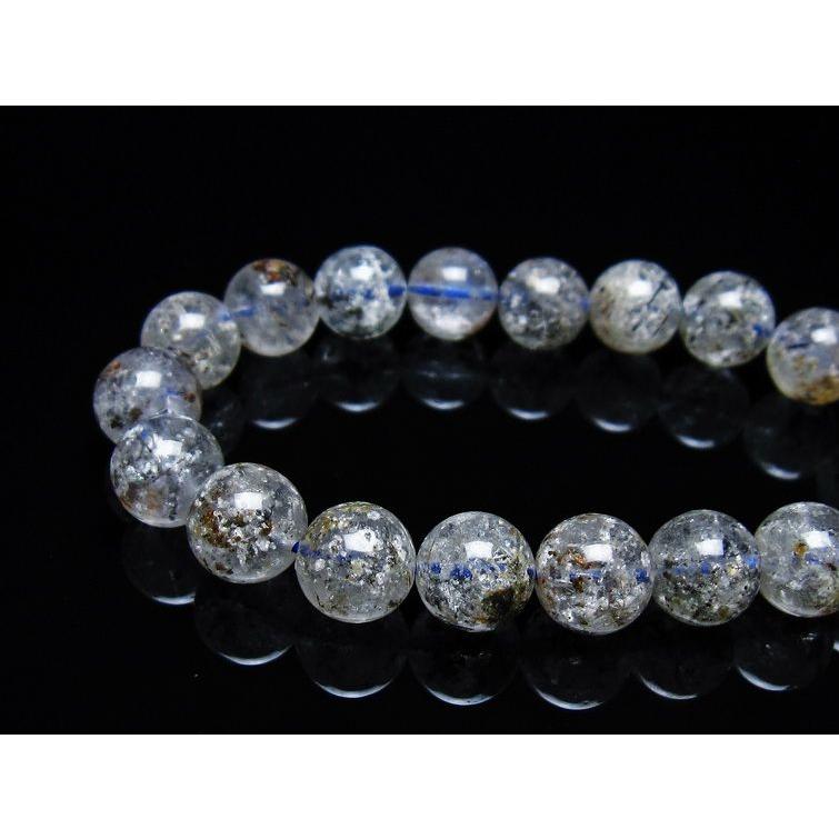 ガーデンファントムクォーツ ブレスレット トルマリン入り 10mm 一点物