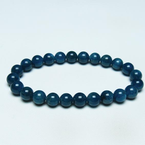 アパタイト ブレスレット 8mm 一点物 メール便可 [M便 1/10] 111-43021 