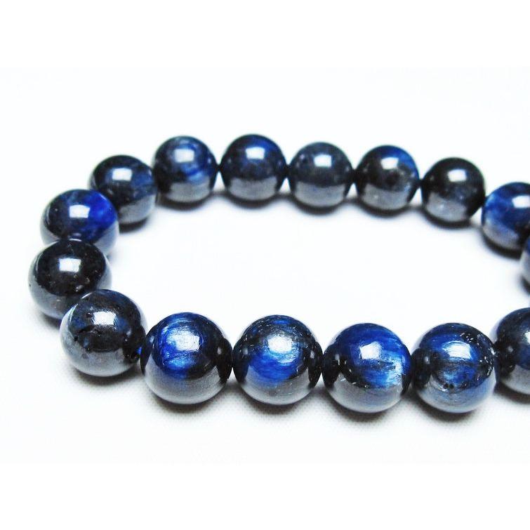 カイヤナイト ブレスレット 12mm 一点物 メール便可 [M便 1/10] 111
