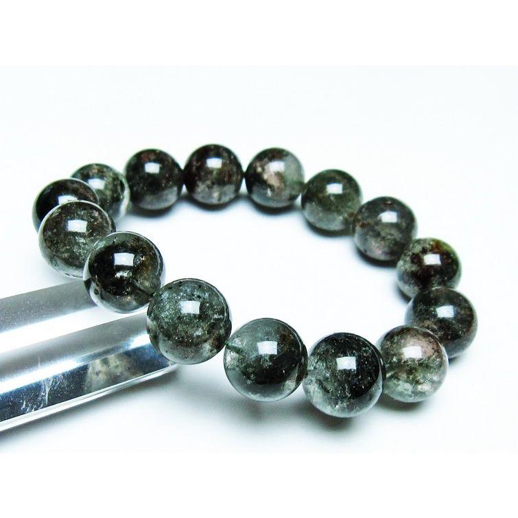 ！特注品！★ガーデンクォーツ ブレスレット★ブレスレット約14mm ガーデンクォーツ ブレスレット 14mm 一点物 メール便可 [M便 1/10