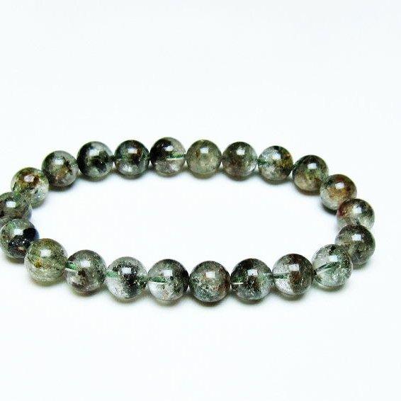 ガーデンクォーツ ブレスレット 9mm 一点物 メール便可 [M便 1/10] 111