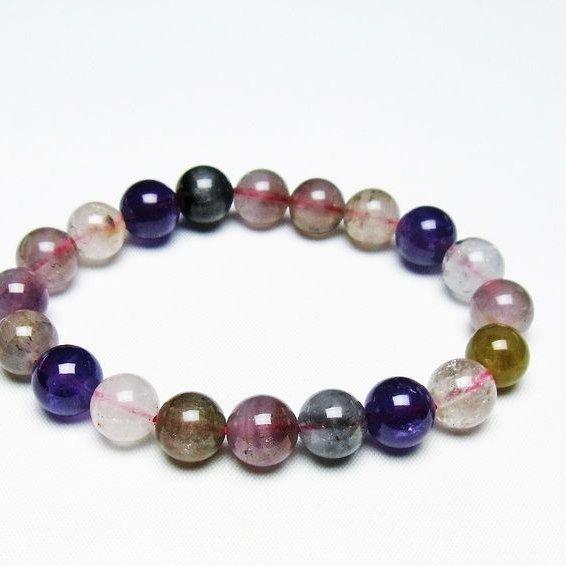 オーラライト23 ブレスレット 10mm 一点物 メール便送料無料 111-46860