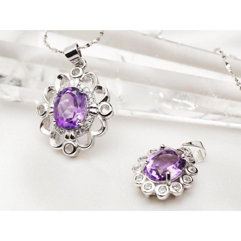 アメジスト ペンダント 紫水晶 アメシスト ペンダントトップ amethyst 