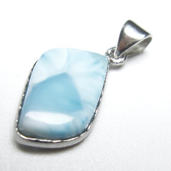 ラリマー ペンダント 一点物 メール便送料無料 112-11531 : 天然石