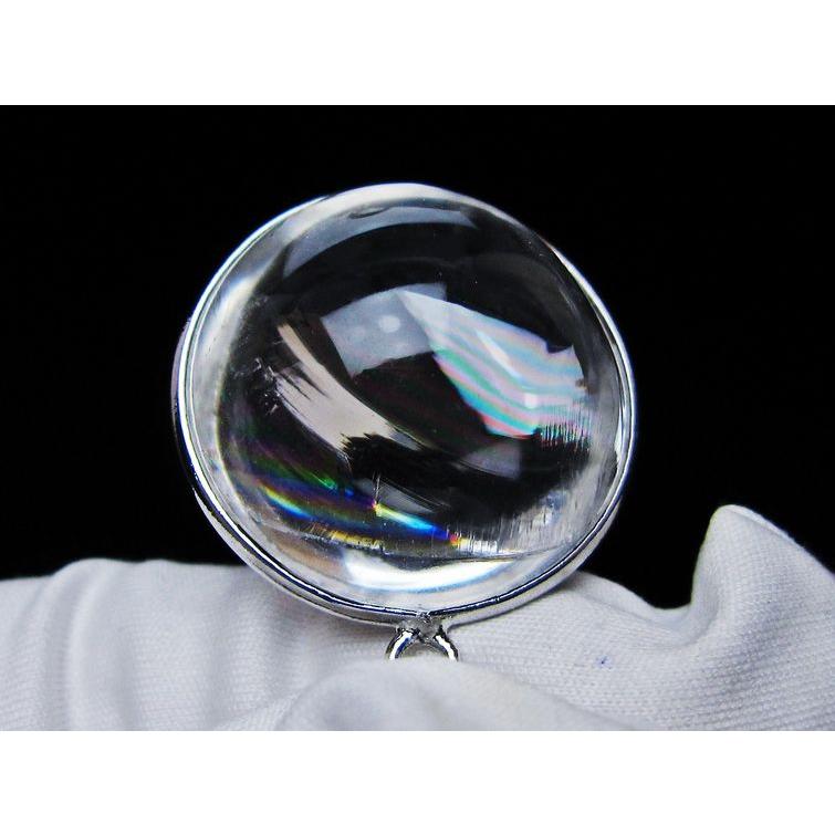 アイリスクォーツ 水晶 ペンダント 虹入り 一点物 [送料無料