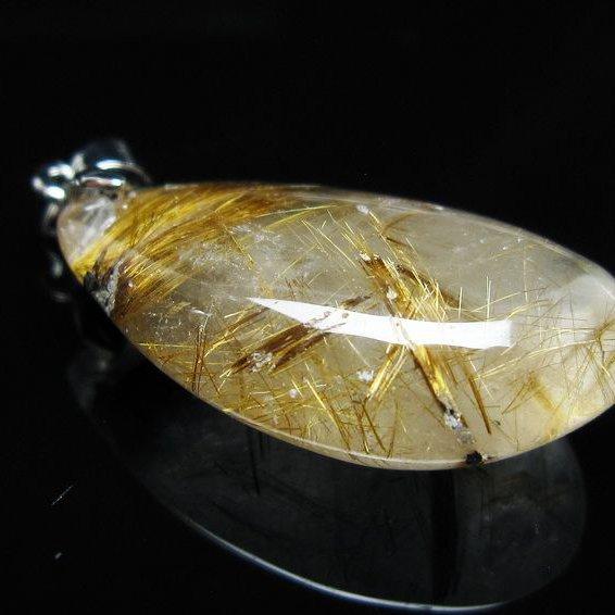 タイチンルチルクォーツ ペンダント ルチルクォーツ ペンダントトップ