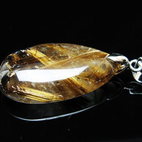 タイチンルチルクォーツ ペンダント ルチルクォーツ ペンダントトップ