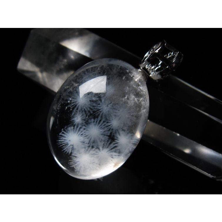 水晶 ペンダント レーザー彫刻 一点物 メール便送料無料 [M便 1/20