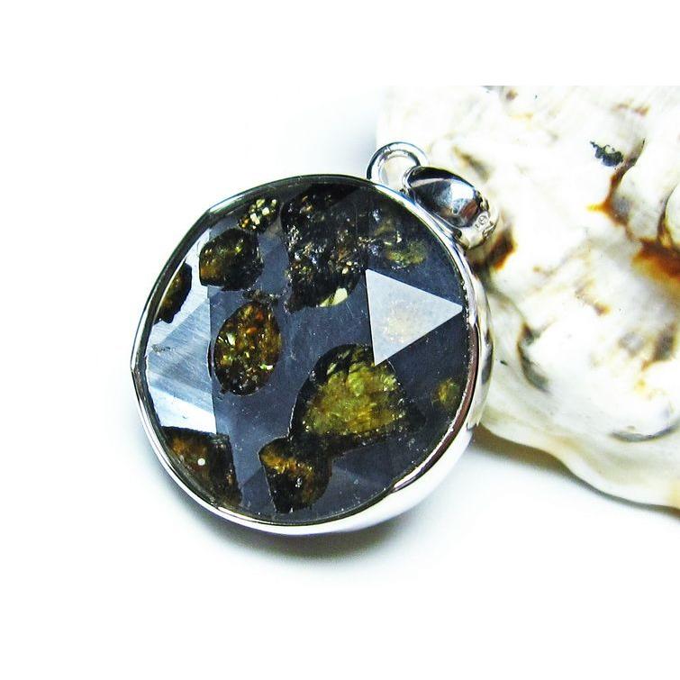 パラサイト隕石 ペンダント パワーストーン ペンダントトップ