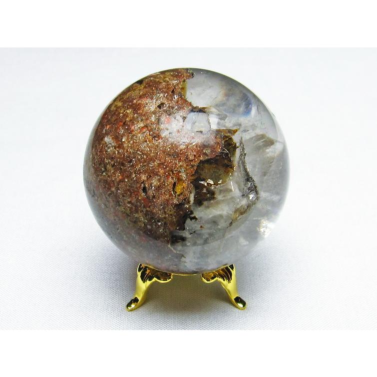 虹入り ガーデン水晶スフィア 約66㎜ レア☆】虹入り☆千層ガーデン