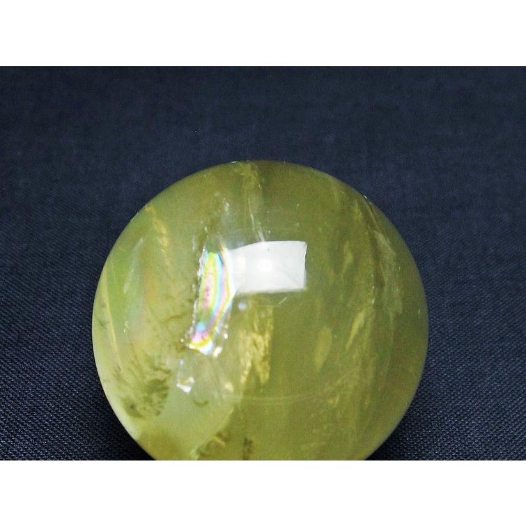 シトリンクォーツ 丸玉 36mm 一点物 141-5757 : 天然石