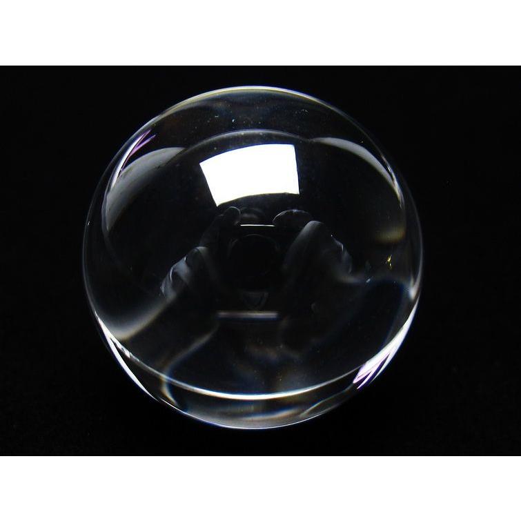水晶 丸玉 ブラジル産 30mm 一点物 [送料無料] 141-6473 : 天然石