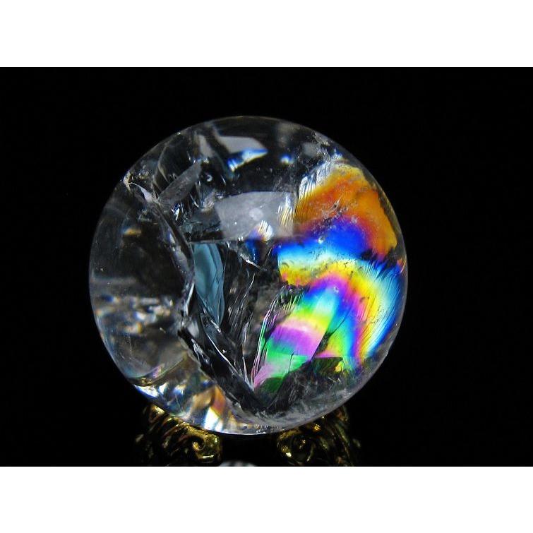 アイリスクォーツ 水晶 丸玉 虹入り 25mm 水晶玉 スフィア 球 置物 原石 一点物 141-6606 アイリスクォーツ 水晶 丸玉 虹入り 25mm 水晶玉 スフィア 球 置物 原石 一点物 141-6606