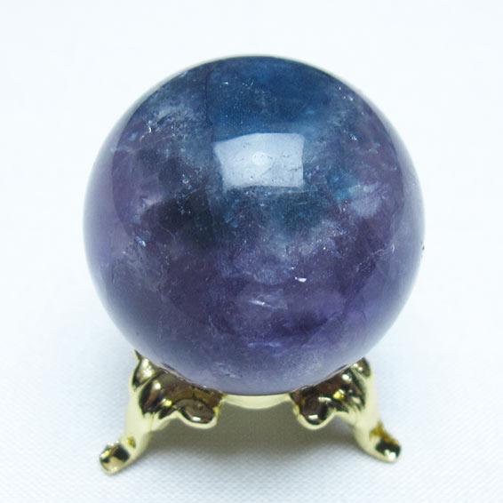 フローライト 丸玉 31mm 蛍石 スフィア 螢石 置物 一点物 141-7133