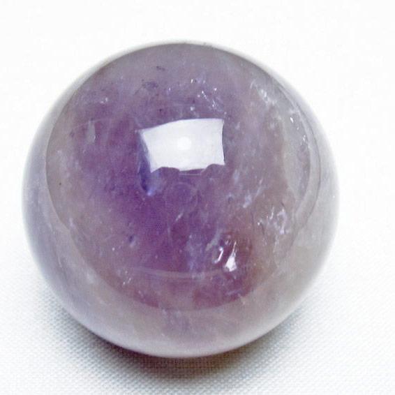 アメジスト 丸玉 37mm スフィア amethyst 置物 一点物 141-7313
